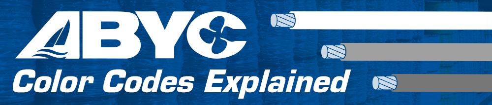 ABYC color codes explained