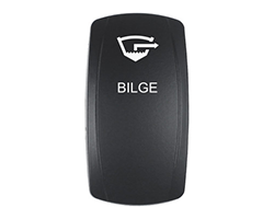 Bilge etched switch cover