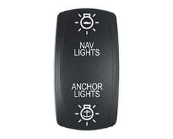 Nav/Anc etched switch cover