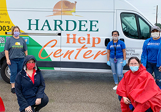 Hardee help center uses our masks