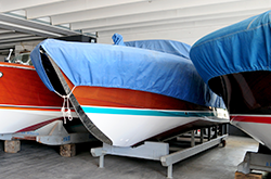 Storing a boat