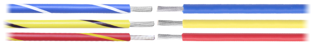 Solid wire vs striped